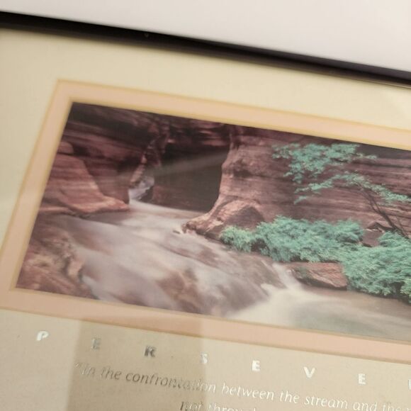 Successories Perseverance Lifescspes Lithograph Of Grand Canyon National Park - Picture 3 of 10